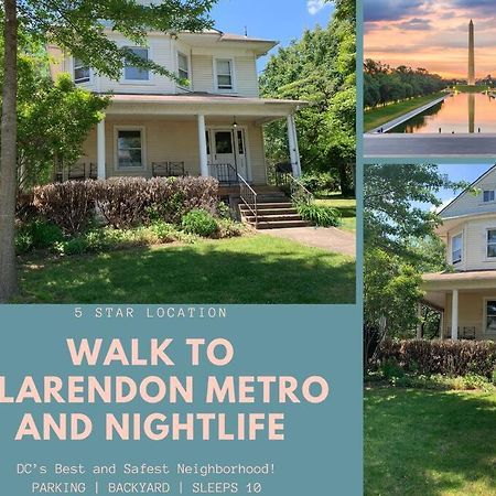 4 Bedroom Dc'S Best Location With Parking, Walk To Clarendon Metro, Shopping And Nightlife! Arlington Exteriör bild