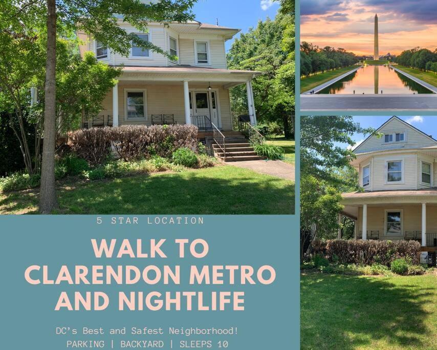 4 Bedroom Dc'S Best Location With Parking, Walk To Clarendon Metro, Shopping And Nightlife! Arlington Exteriör bild